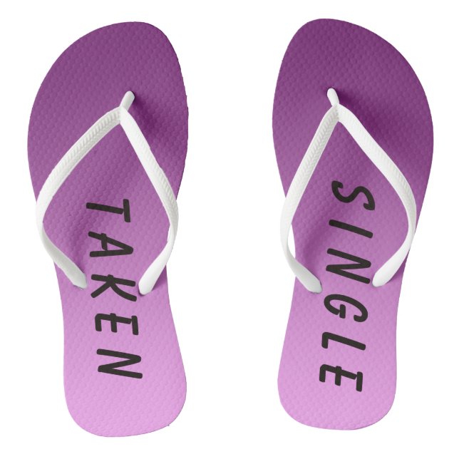 Tongs Symbole simple pris amusant rose (Semelle)