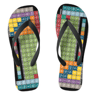 Tongs Tableau périodique des éléments - Étudiants