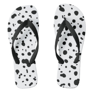 Tongs Taches dalmatiennes