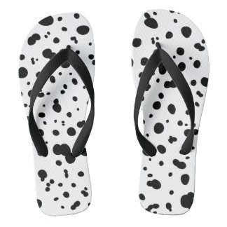 Tongs Taches dalmatiennes