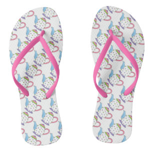 Tongs Tea Party Polka Dot Tea Pot Pastel Imprimer