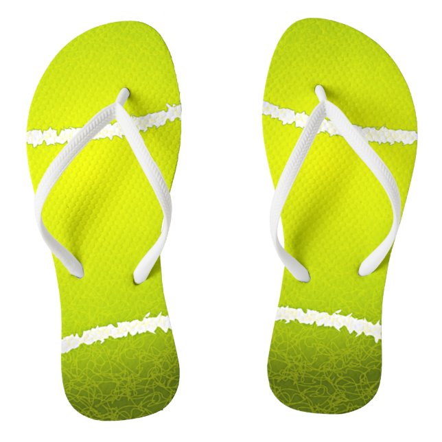 Tongs Tennis Ball Design Flip Flops (Semelle)