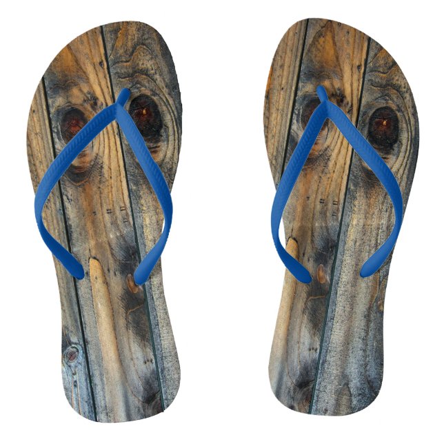 Tongs Texture en bois unique COOL (Semelle)