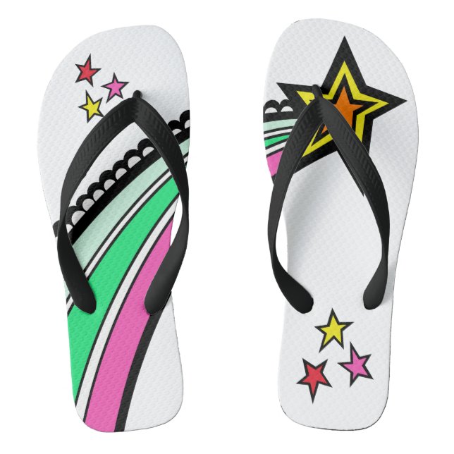 Tongs Tir Star Flip Flops Plage Chaussures (Semelle)
