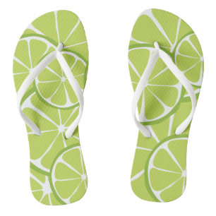 Tongs Tournes de citron vert d'été