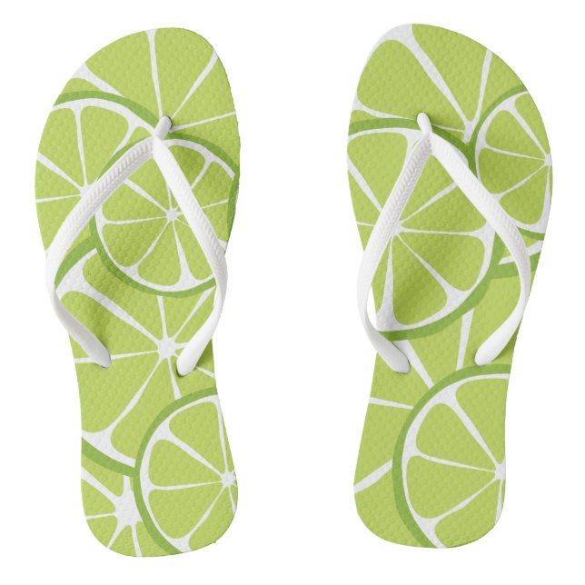 Tongs Tournes de citron vert d'été (Semelle)