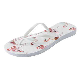 Tongs Tournes de Flamant rose
