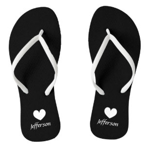 Tongs Tournes de mariage personnalisées pour les invités