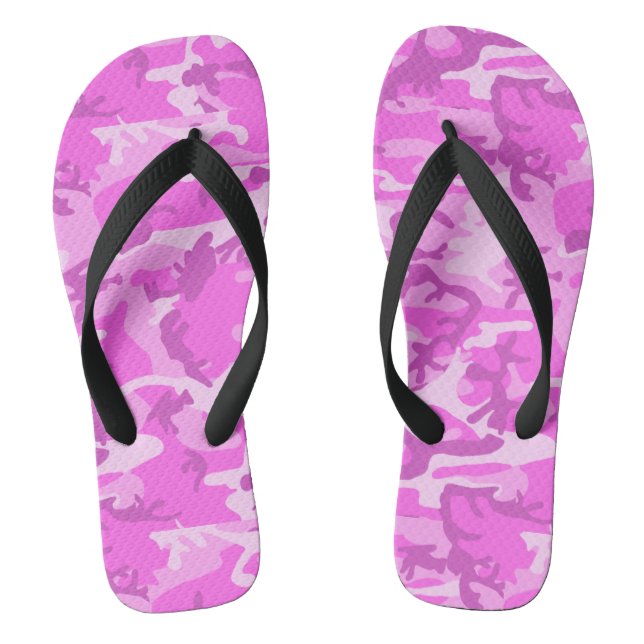 Tongs Tournes en Camo Rose (Semelle)