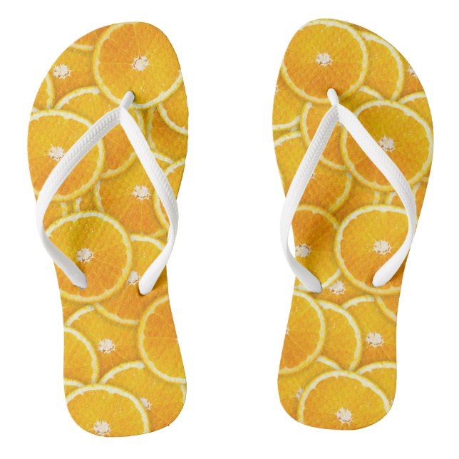 Tongs Tranches orange (Semelle)