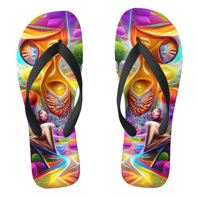 Tongs Transmigration de l'âme Flip Flops personnalisés (Semelle)