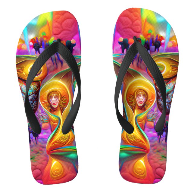Tongs Transmigration de l'âme Flip Flops personnalisés (Semelle)