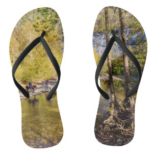 Tongs Traverser Les Tournes De La Rivière Buffalo