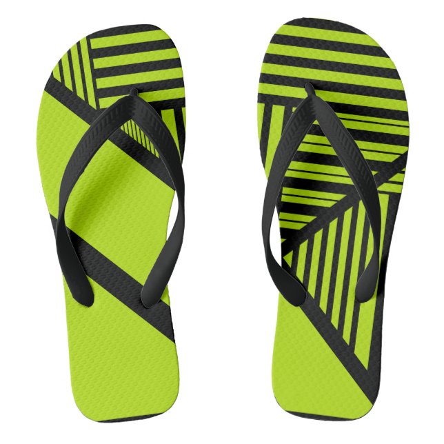 Tongs Triangle - Vert chaux (Semelle)