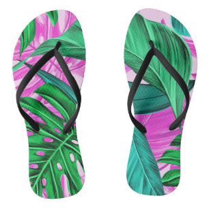 Tongs TROPICAL COOL été Slim Straps Flip Flops