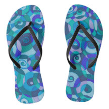 Turbulence du jour venteuse Spirales bleues vertes