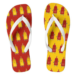 Tongs Une parfaite (mis)correspondance : Ketchup & Musta