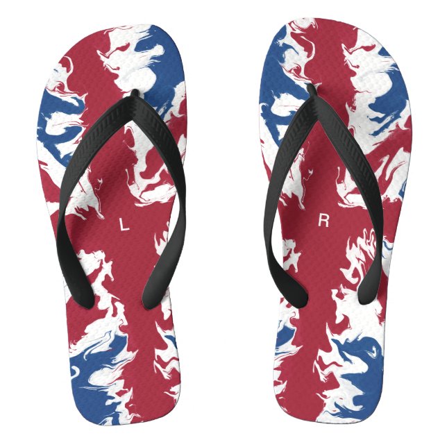 Tongs Union Jack Liquid Art (Semelle)