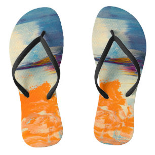 Tongs Unis de Couleur Uni