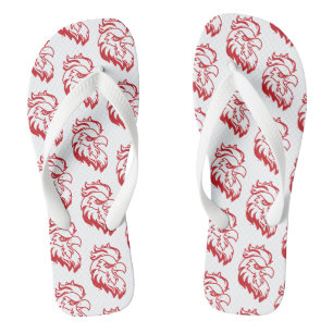 Tongs Université d'État de Jacksonville Gamecocks Red ga