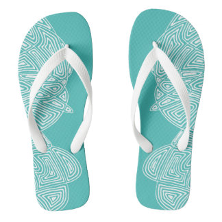 Tongs Vagues d'empreinte manuscrite