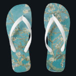 Tongs Van Gogh Almond Blossoms<br><div class="desc">Van Gogh Almond Fleurit. numériquement amélioré par PixDezines. Copyright © 2008-2016 PixDezines.com™ et PixDezines™ sur zazzle.com. Tous droits réservés. Tous droits réservés.</div>