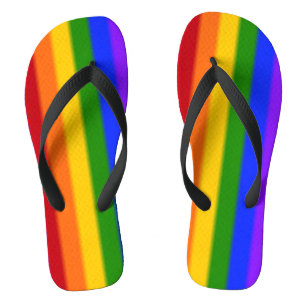 Tongs Version 2 de drapeau de gay pride de Falln