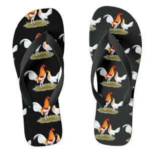 Tongs Vieux jeu anglais Bantam :  Tournes rouges