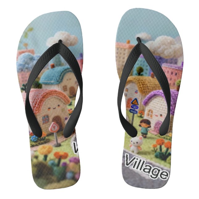 Tongs Village Laineux  (Semelle)