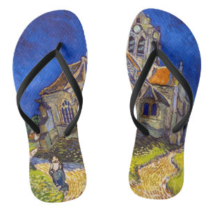 Tongs Vincent van Gogh - L'église d'Auvers-sur-Oise