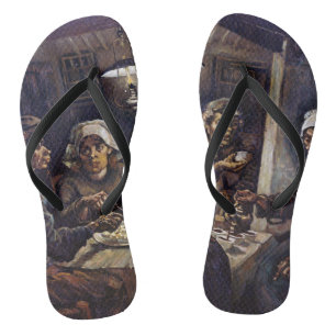 Tongs Vincent Van Gogh Les Mangeurs de pommes de terre B