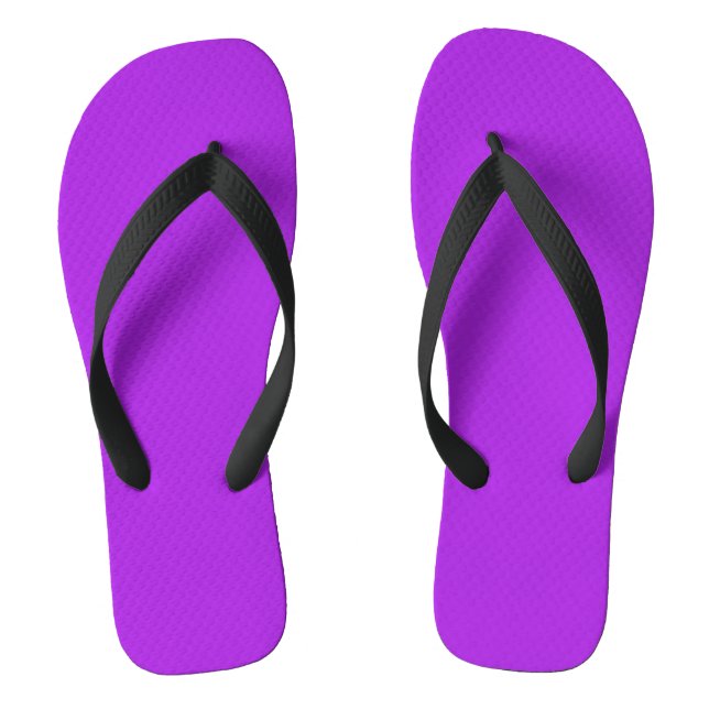 Tongs Violet solide (Semelle)