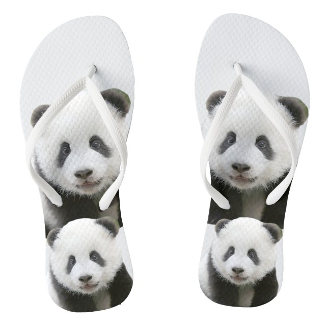 Tongs Visage de panda (Semelle)