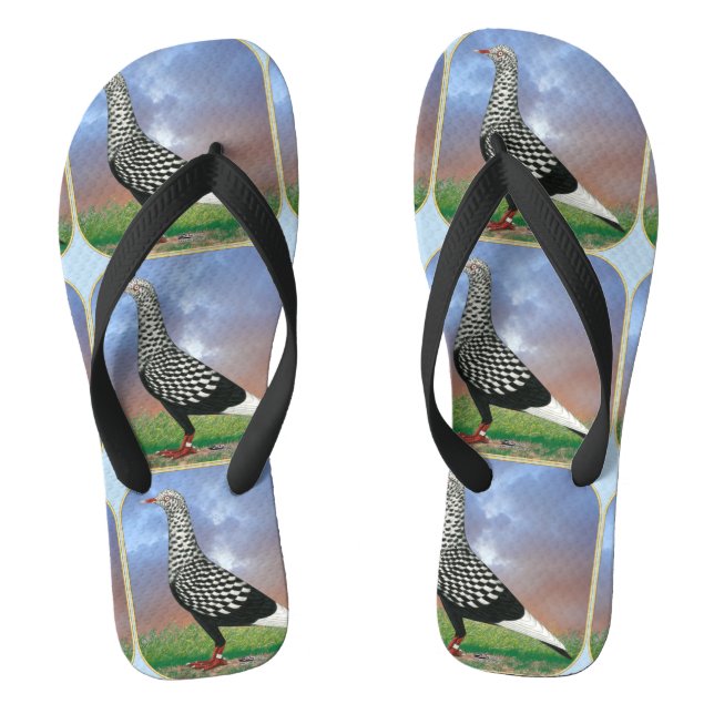 Tongs Vol Pigeon et nuages (Semelle)