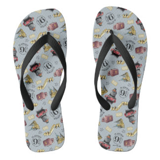Tongs Voyage vers le Motif HOGWARTS™