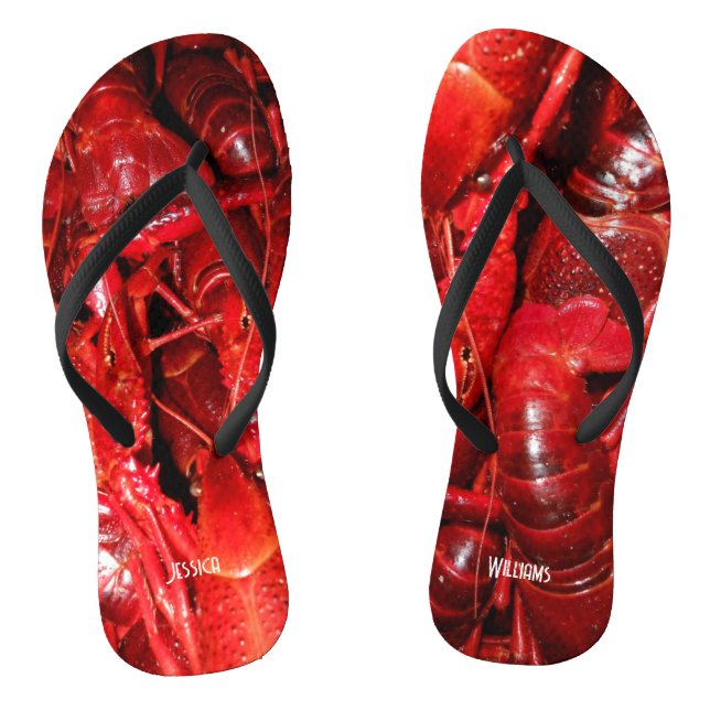 Tongs Vraiment Red Crawfish Flip Flops (Semelle)