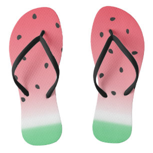 Tongs Watermelon Ombre Stripes