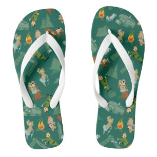 Tongs Yogi Bear et les amis Jellystone Park Camp Motif