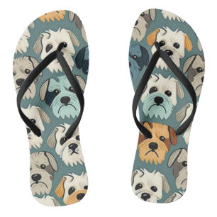 Tongs Yorkshire Terrier Motif