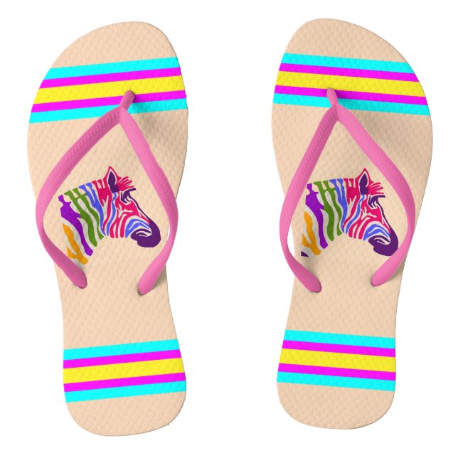 Tongs Zebra Flip Flops (Semelle)
