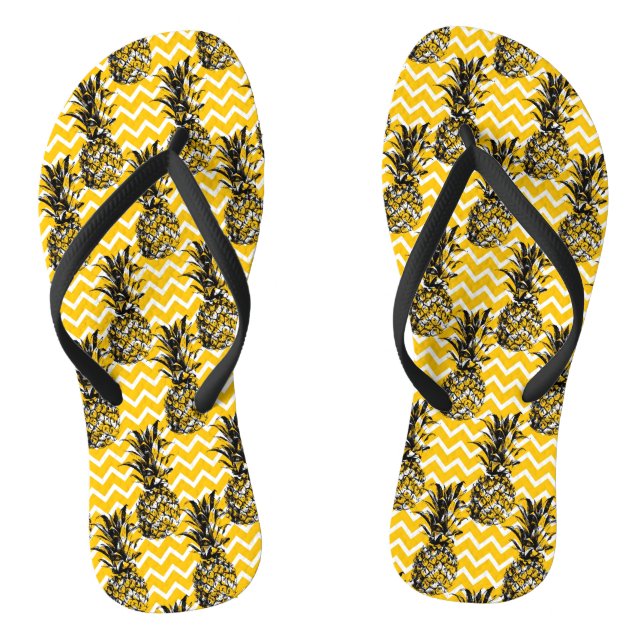 Tongs Zigzags d'ananas (Semelle)