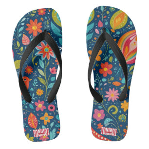 TONI ORIGINAL – Tongs Floraux Artistiques d'Été