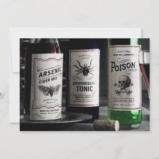 Tonic Halloween CHANGE COULEUR - Invitations / RSV (Devant)