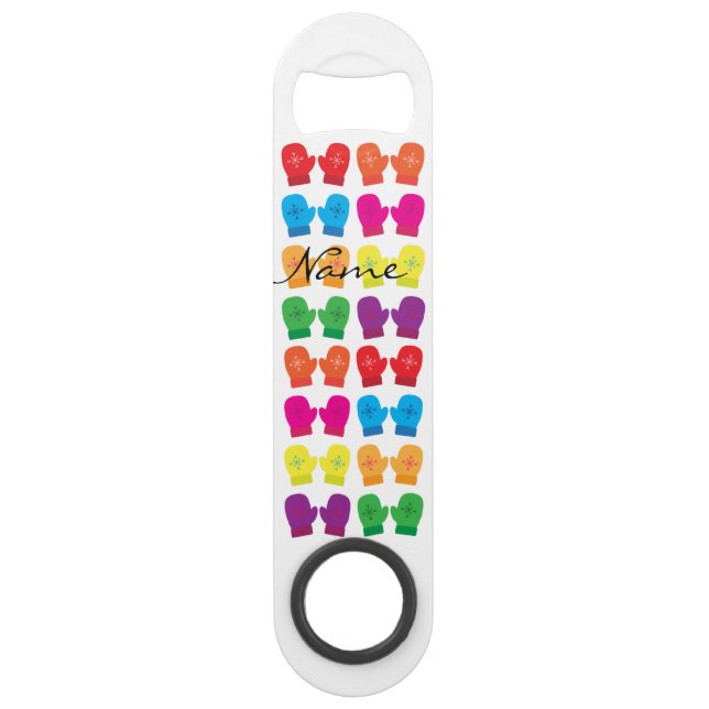 Tonnerre-Cove tricolore Mittens tricolore (Devant)