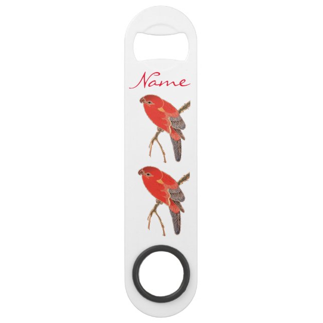 Tonnerre de perroquet rouge tropical (Devant)
