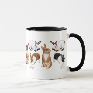 Tonnes de tasse de lapin de petits pains