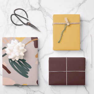 Tons d'art Abstraits des feuilles de papier d'enve