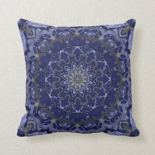 Tons de Coussin à l'aspect bleu