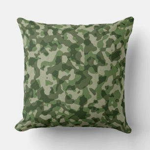 Tons De Coussin De Camo Vert