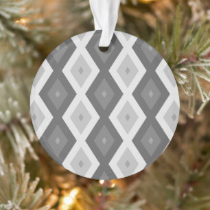 Tons de motif de diamant gris
